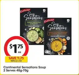 Coles Continental Sensations Soup 2 Serves offer