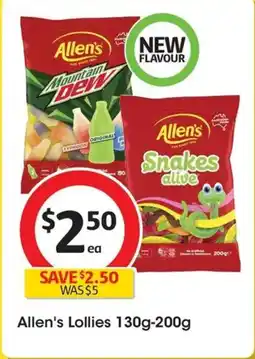 Coles Allens Lollies offer