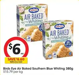 Coles Birds Eye Air Baked Southern Blue Whiting offer