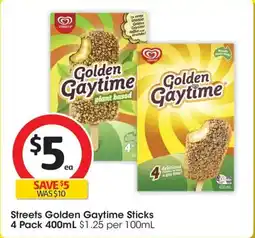 Coles Streets Golden Gaytime Sticks offer