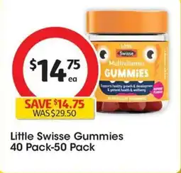 Coles Little Swisse Gummies offer