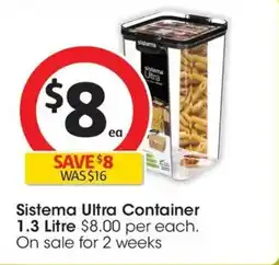 Coles Sistema Ultra Container offer