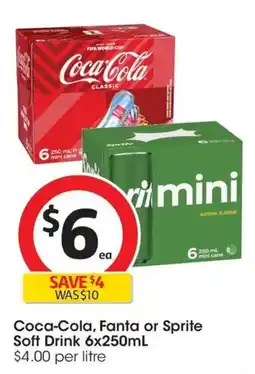 Coles Coca Cola Fanta or Sprite Soft Drink offer