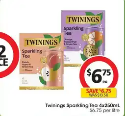 Coles Twinings Sparkling Tea offer