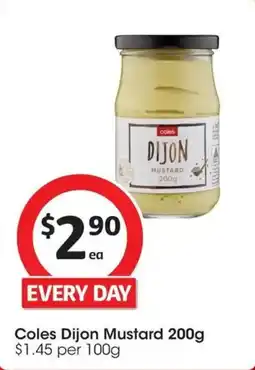 Coles Coles Dijon Mustard offer