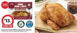 Coles Coles hot roast rspca approved chicken offer