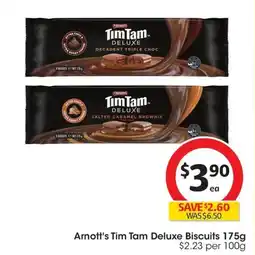 Coles Arnotts Tim Tam Deluxe Biscuits offer