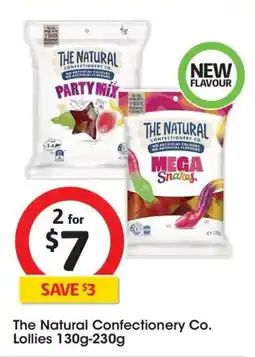 Coles The Natural Confectionery Co Lollies offer
