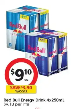 Coles Red Bull Energy Drink offer