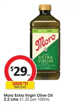 Coles Moro Extra Virgin Olive Oil offer