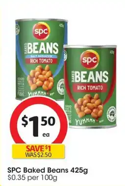 Coles Spc baked beans offer