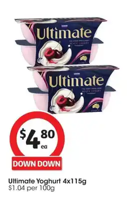 Coles Ultimate Yoghurt offer