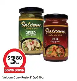 Coles Valcom Curry Paste offer