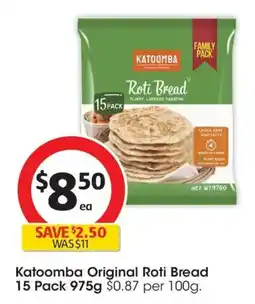 Coles Katoomba Original Roti Bread offer