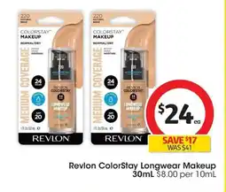 Coles Revlon ColorStay Longwear Makeup offer