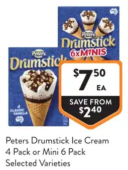 Foodworks Peters Drumstick Ice Cream offer
