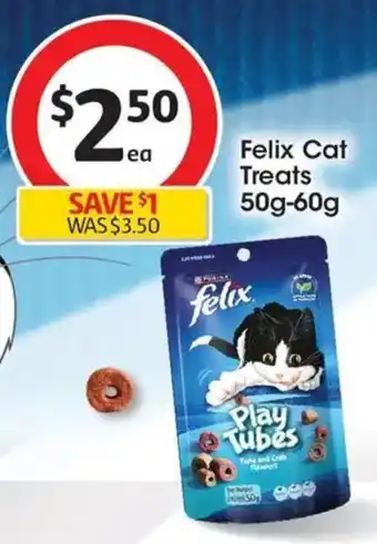 Coles Felix Cat Treats offer