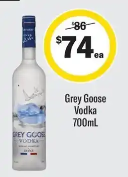Coles Grey Goose Vodka offer