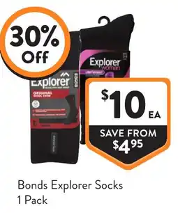 Foodworks Bonds Explorer Socks offer