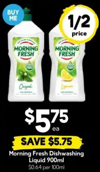 Drakes Morning Fresh Dishwashing Liquid offer
