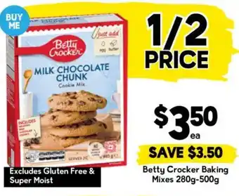 Drakes Betty Crocker Baking Mixes offer