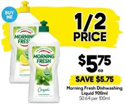 Drakes Morning Fresh Dishwashing Liquid offer