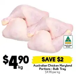 Drakes Australian Chicken Maryland Portions offer
