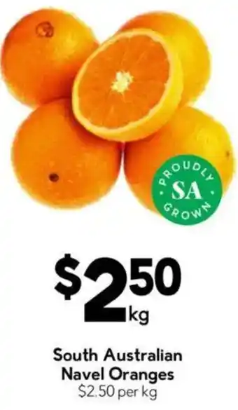 Drakes South Australian Navel Oranges offer
