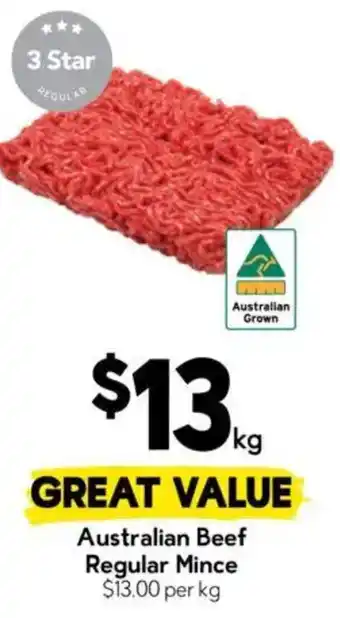 Drakes Australian Beef Regular Mince offer