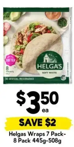 Drakes Helgas Wraps offer