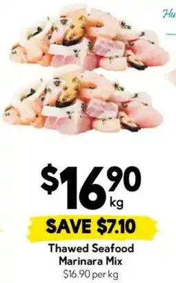 Drakes Thawed Seafood Marinara Mix offer