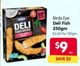 Spar Deli Fish offer