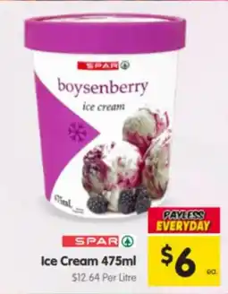 Spar Ice Cream offer