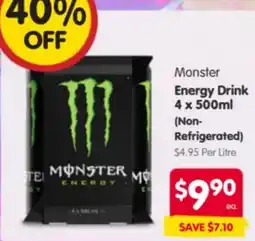 Spar Monster Energy Drink offer