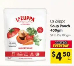 Spar La Zuppa Soup Pouch offer