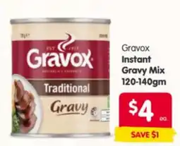 Spar Gravox Instant Gravy Mix offer