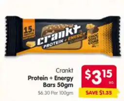 Spar Protein + Energy Bars offer