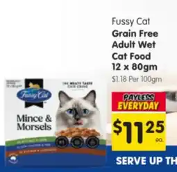 Spar Fussy Cat Grain Free Adult Wet Cat Food offer