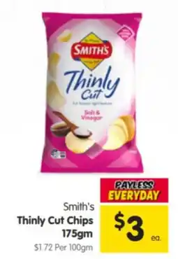 Spar Thinly Cut Chips offer