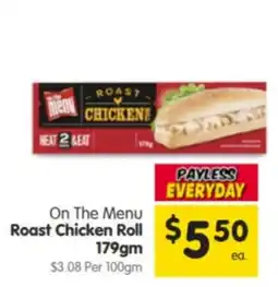 Spar Roast Chicken Roll offer