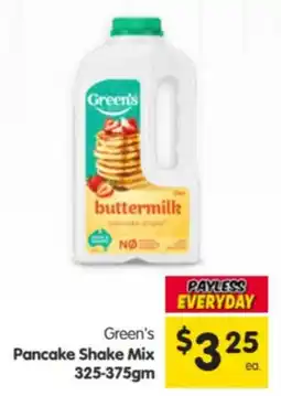 Spar Pancake Shake Mix offer