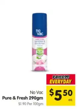 Spar Pure & Fresh offer