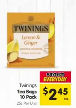 Spar Twinings Tea Bags offer