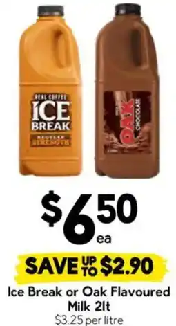 Drakes Ice Break or Oak Flavoured Milk offer