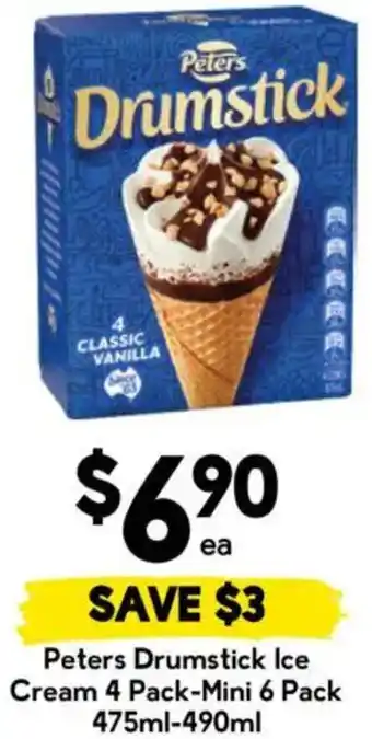 Drakes Peters Drumstick Ice Cream offer