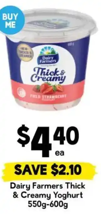 Drakes Dairy Farmers Thick & Creamy Yoghurt offer