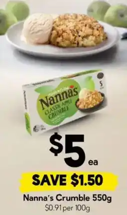 Drakes Nannas Crumble offer