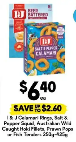 Drakes I & J Calamari Rings offer