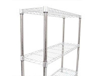 Howards Storage World Easy-Build Pole H150cm - Chrome offer