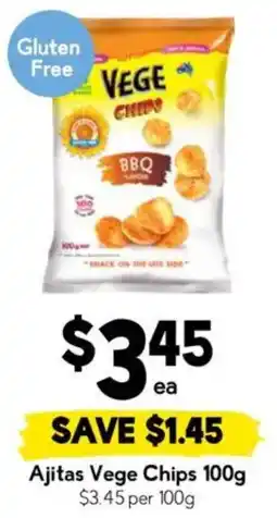Drakes Ajitas Vege Chips offer